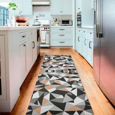 Imagem de Tapete Passadeira De Cozinha Exer Antiderrapante-60 X 180