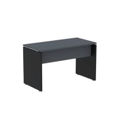 Imagem de Mesa para Escritório Retangular 120cmx60cm P25 Grafito/Preto