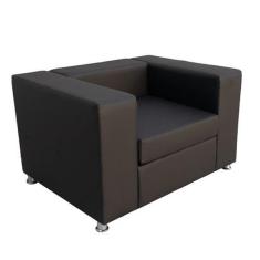 Imagem de Sofá para Recepção de Escritório Linha Taranto Preto