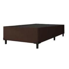 Imagem de Cama Box 0,79 M Com 38cm De Altura Prince Suede Marrom Marrom