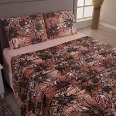 Imagem de Jogo Cama Lençol Sonnet King Malha Estampada 100% Algodão 4 - Casa Sca