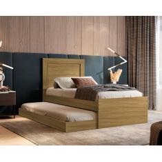 Imagem de Cama Solteiro Laura Com Auxiliar - Sonho Da Mamãe