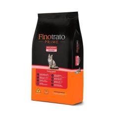 Imagem de Ração Finotrato Prime Para Gatos Castrados Sabor Salmão - 10,1Kg
