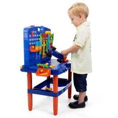 Imagem de Bancada De Ferramentas Infantil Brinquedo Didático - Poliplac