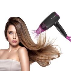 Imagem de Secador De Cabelo Dobrável,Tecnologia Iônica Anti Frizz - Benedita