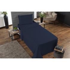 Imagem de Jogo de lençol Solteiro 400 fios 3pç ponto palito - SAFIRA ENXOVAIS, A