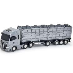 Imagem de Caminhão Brinquedo Miniatura S Way Iveco Graneleiro Grande - Usual Bri