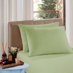 Imagem de Lençol Queen Size C/ Elástico 100% Algodão 1,58Mx1,98Mx30cm - Vivaldi