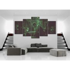 Imagem de Quadro Decorativo Tony Stark2 5 peças 130x65 cm em tecido