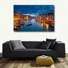 Imagem de Quadro Decorativo - Veneza na Itália - Tela em Tecido