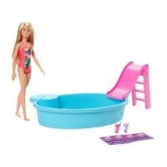 Imagem de Boneca Barbie Piscina Chique com Acessórios - Mattel