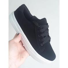 Imagem de Tenis Basico Feminino Confortavel Casual Moda Conforto-Feminino