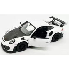 Imagem de Miniatura Carrinho Coleçao Porsche 911 Gt2 Rs Branco - Toy King