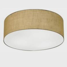 Imagem de Plafon Para Sala Cilíndrico SL-3006 Cúpula Cor Palha