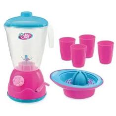 Imagem de Kit Liquidificador Le Chef Com Acessórios Usual Brinquedos