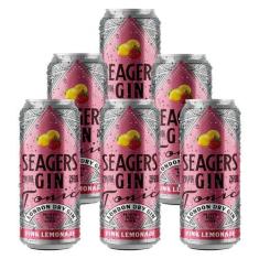 Imagem de Gin Tônica Seagers Pink Lemonade Lata 269ml 6 Unidades
