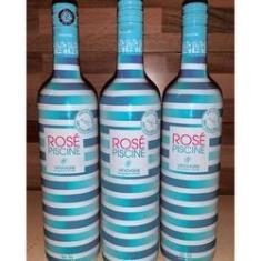 Imagem de Vinho Rosé Piscine Stripes Caixa com 3 Unidades de 750ml