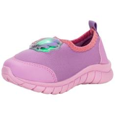 Imagem de Tênis Infantil Feminino Led Nayarinha - 330