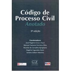 Imagem de Código de Processo Civil Anotado - José Rogerio Cruz E Tucci - 9788595240483