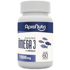 Imagem de Oleo de Peixe Omega 3 - 60 Caps 1g Apisnutri