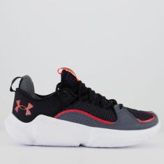 Imagem de Tênis Under Armour Flow FUTR X3 Preto e Cinza-Masculino