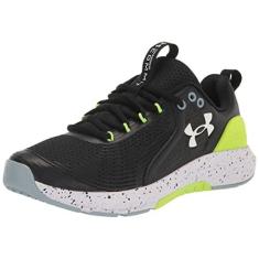 Imagem de Under Armour Tênis masculino Charged Commit Tr 3 Cross Trainer, (006) Preto/lima Surge/Branco, 45