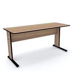 Imagem de Mesa P/ Escrit rio 152x61 Pandin Maxxi - Naturalle/preto