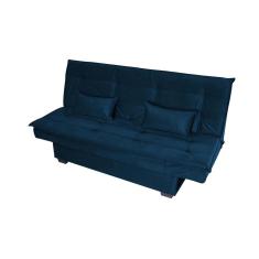 Imagem de Sofá Cama Casal Reclinável Esmeralda - Azul Light