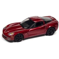 Imagem de Miniatura - 1:64 - 2012 Chevy Corvette Z06 Red - Classic Gold Collection - Johnny Lightning JLCG029