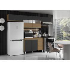 Imagem de Cozinha Modulada Completo com 4 peças - Aramáveis Linha Clara
