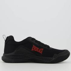 Imagem de Tênis Everlast Range 2 Preto e Vermelho-Unissex