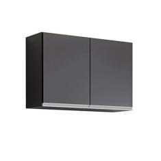 Imagem de Armário Isis Cozinha  80cm Preto - Vallisa Decor