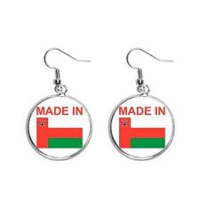 Imagem de Brincos de prata feitos em Oman Country Love Ear pendentes joia feminina