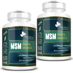 Imagem de Kit 2X Msm Enxofre Orgânico 500Mg 60 Cápsulas - Flora Nativa