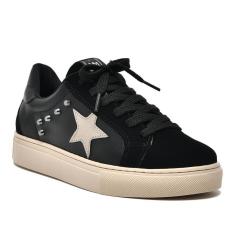 Imagem de Tênis Via Marte Casual Feminino Com Spiker Nobuck 082-009-Feminino