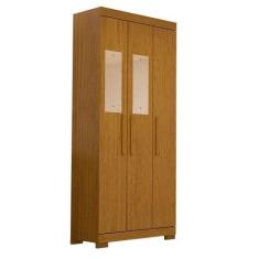 Imagem de Guarda Roupa Solteiro 3 Portas 100% Mdf Com Espelho Lana Acp Móveis Ci