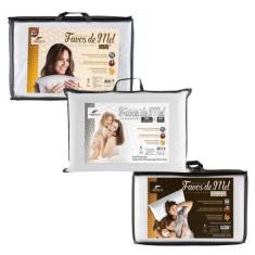 Imagem de Kit com 3 Travesseiros Linha Favos de Mel - Intense, Plus e Kids - Fib