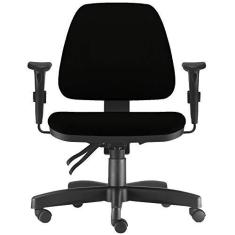 Imagem de Kit 02 Cadeiras de Escritório Giratória Executiva Ergonômica Sky L02 Crepe  - Lyam Decor