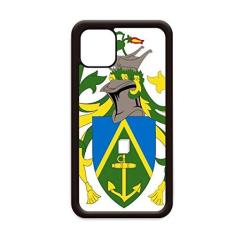 Imagem de Capa com emblema nacional da Oceania Ilhas Pitcairn para iPhone 12 Pro Max para Apple Mini Mobile Case Shell