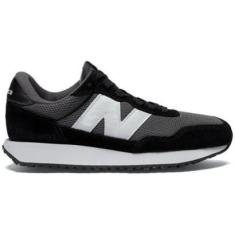 Imagem de Tênis New Balance 237 Unissex - Preto/Branco-Unissex