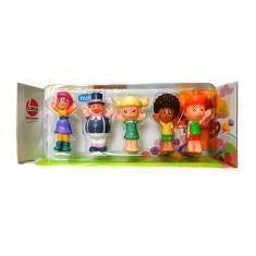 Imagem de Dedoches Turma Do Mundo De Bita 5 Fantoches Miniaturas - Lider