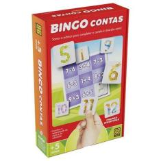 Imagem de Jogo De Tabuleiro Educativo Infantil Bingo Contas 03945 Grow