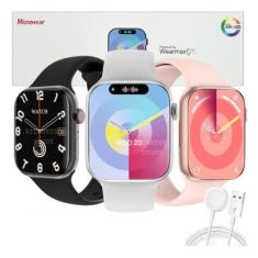 Imagem de Relógio Smartwatch W99+ Plus Amoled 45mm Ilha Dinâmica Micro Os 10 NFC