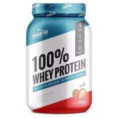 Imagem de 100% Whey Protein Pote 900G Proteína Shark Pro Sabores Top