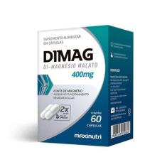 Imagem de Dimag Di-Magnésio Malato 400Mg (60 Caps) - Padrão: Único - Maxinutri