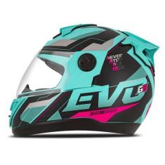 Imagem de Capacete Moto Fechado Integral Pro Tork Evolution G8 Masculino Feminin
