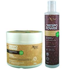 Imagem de Kit Creme De Pentear E Gelatina Ativadora Crespo Power Apse - Apse Cos