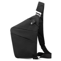 Imagem de Bolsa de viagem antifurto, bolsa transversal de um ombro grande capacidade bolsa tiracolo leve para viagem bolsa esportiva, Preto