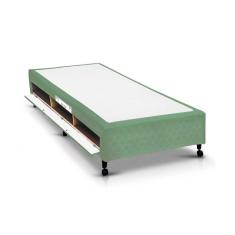 Imagem de Cama Box Closet Solteiro Poli Tecido Green 78X188x27 Castor
