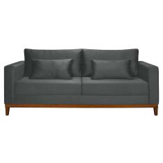 Imagem de Sofá 2 Lugares Bahamas Suede Cinza